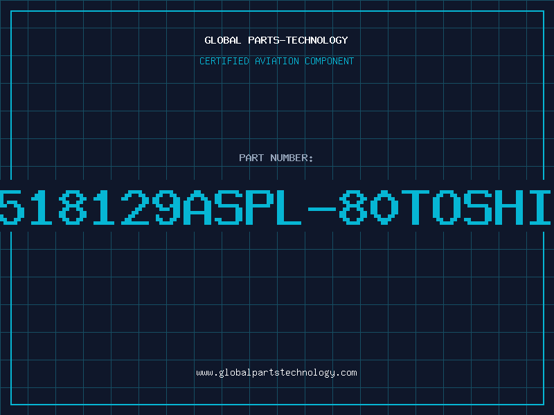 Aviation Part 518129ASPL-80Toshi