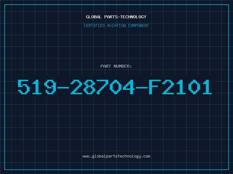 Aviation Part 519-28704-F2101