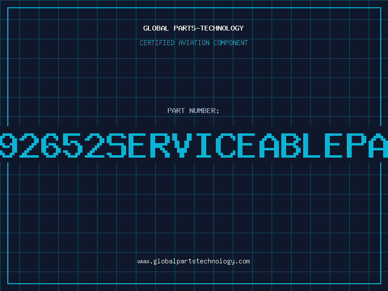 Aviation Part 5192652serviceablepart