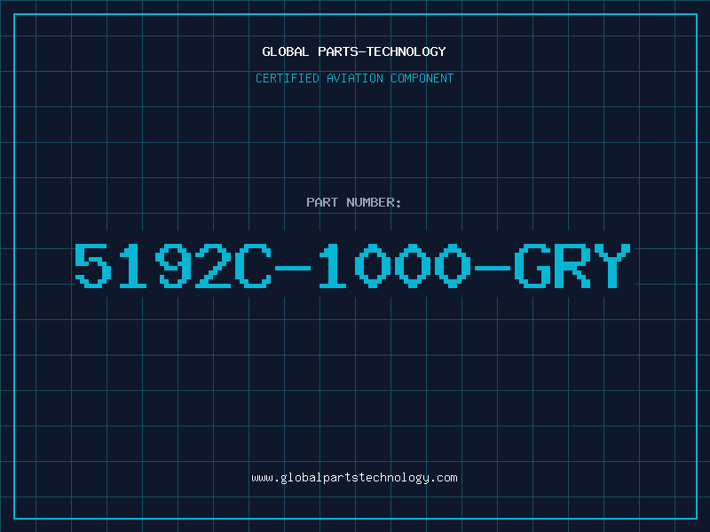 Aviation Part 5192C-1000-GRY