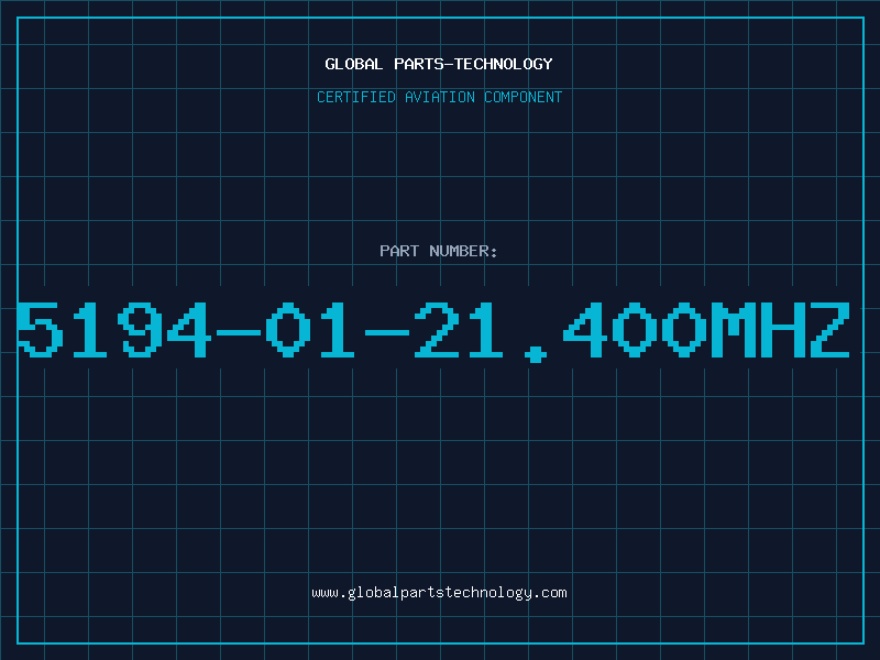 Aviation Part 5194-01-21.400MHZ