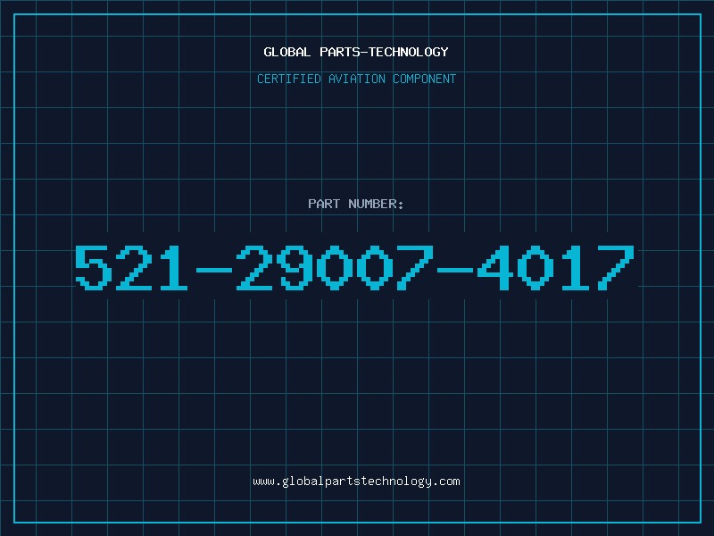 Aviation Part 521-29007-4017
