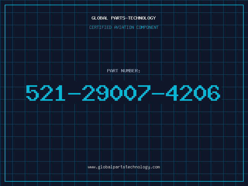 Aviation Part 521-29007-4206