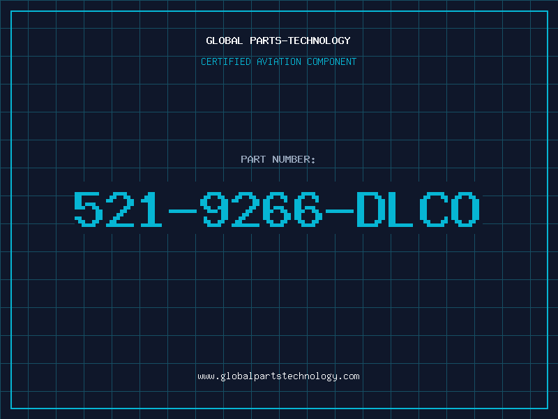 Aviation Part 521-9266-DLCO