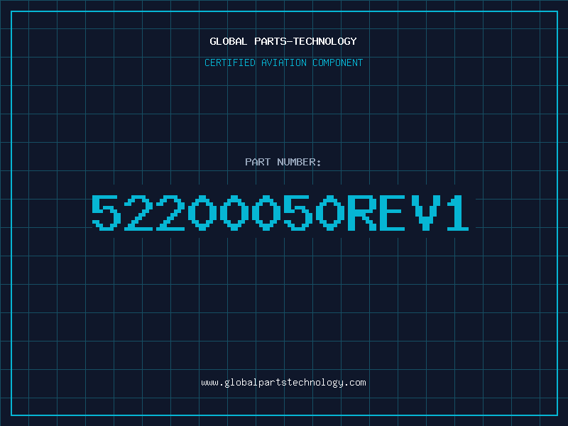 Aviation Part 52200050REV1