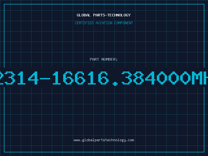 Aviation Part 52314-16616.384000MHZ