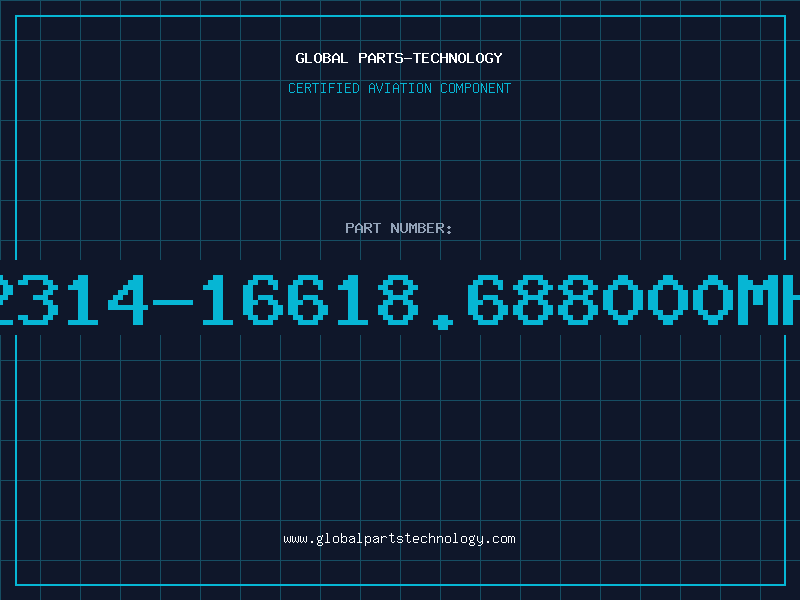 Aviation Part 52314-16618.688000MHZ