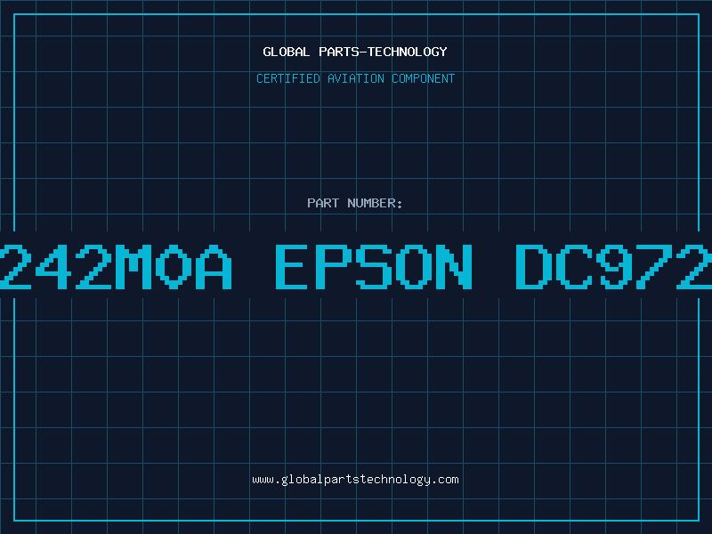 Aviation Part 5242M0A EPSON DC9728
