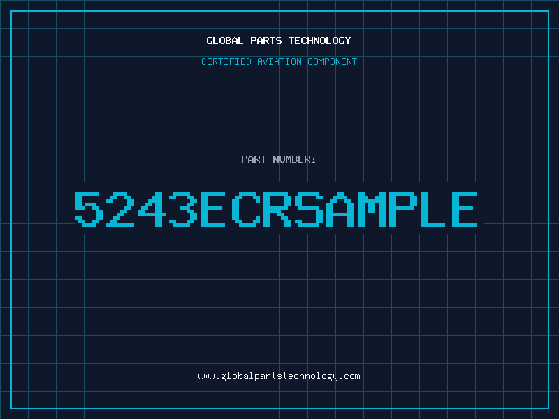 Aviation Part 5243ECRSAMPLE