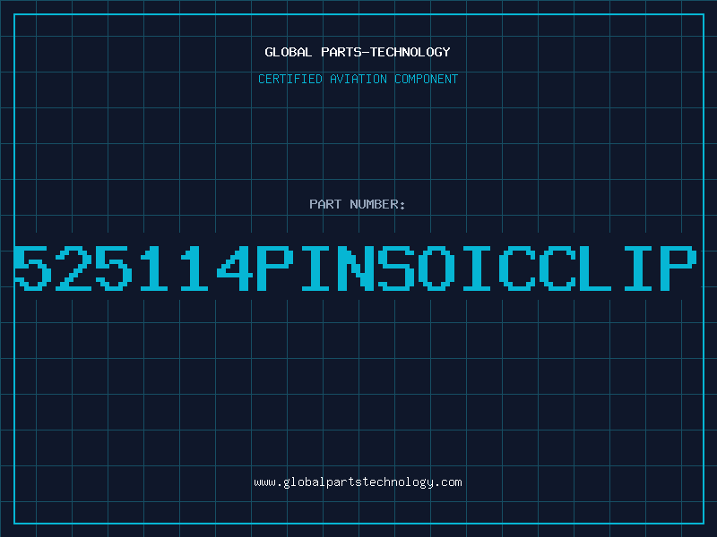 Aviation Part 525114PINSOICCLIP