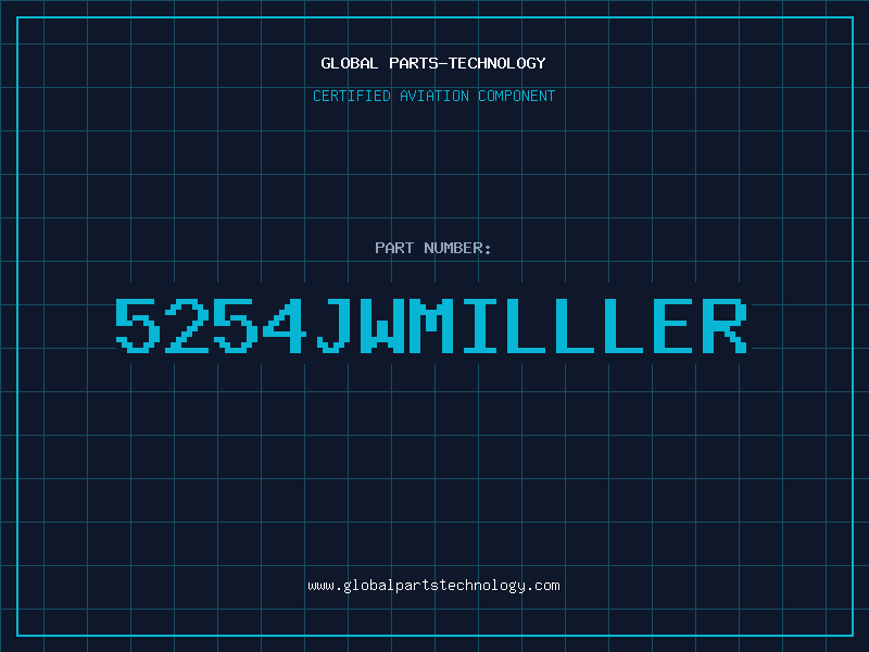 Aviation Part 5254JWMILLLER