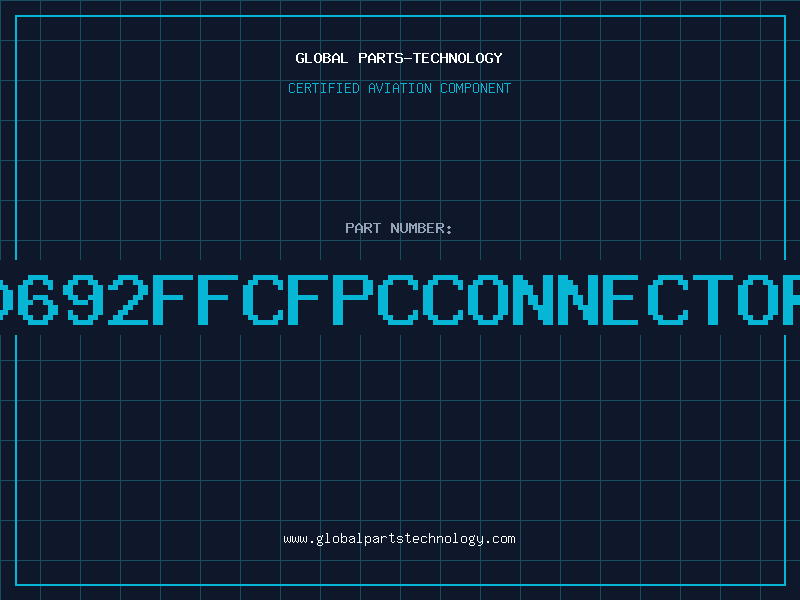 Aviation Part 525590692FFCFPCCONNECTORZIF6P