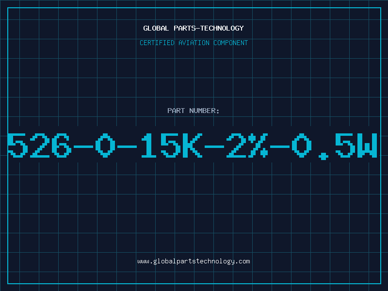 Aviation Part 526-0-15K-2%-0.5W