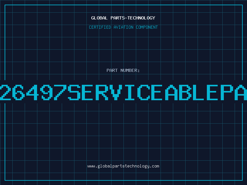 Aviation Part 526497serviceablepar
