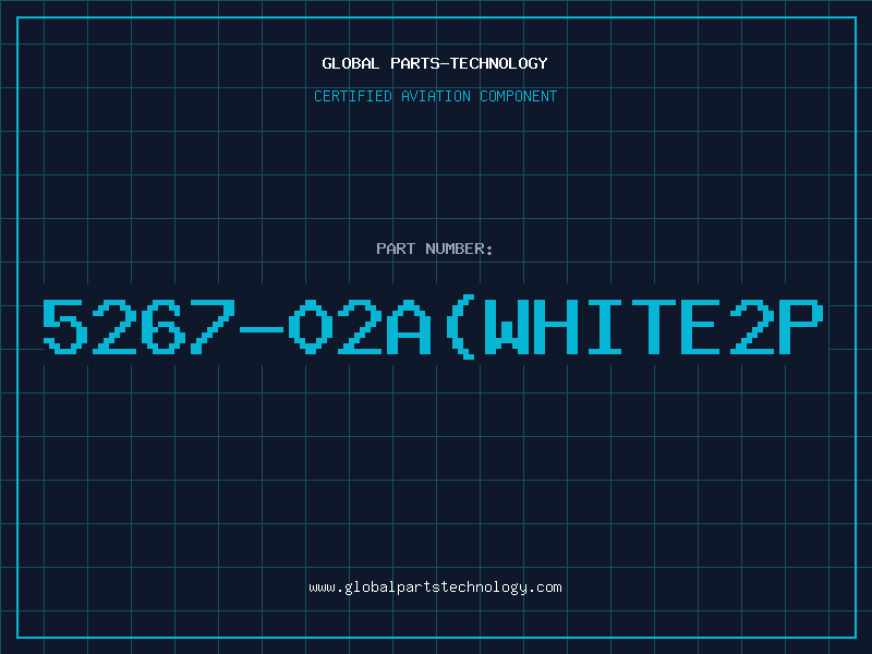 Aviation Part 5267-02A(WHITE2P