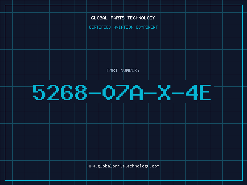 Aviation Part 5268-07A-X-4E