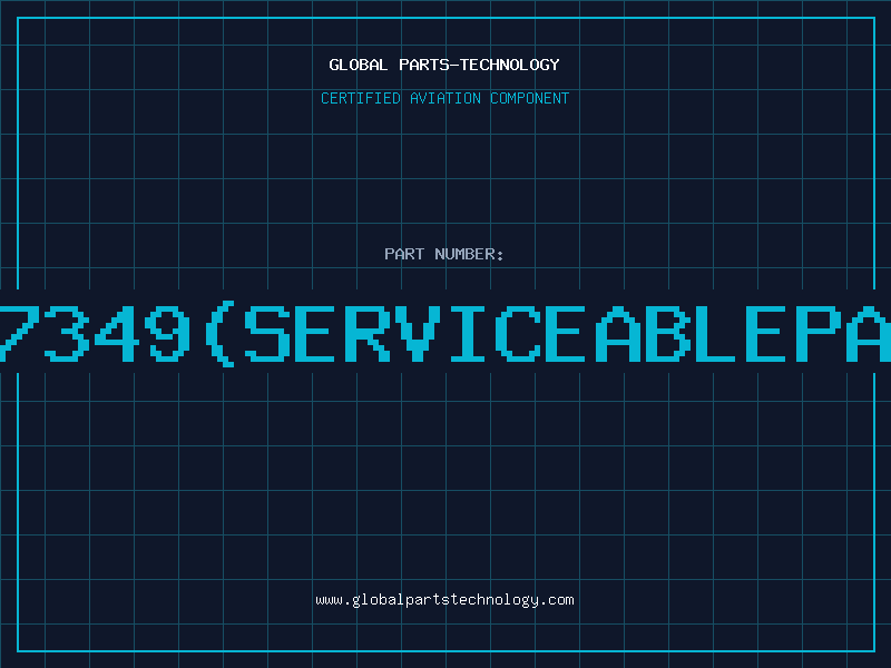 Aviation Part 527349serviceablepart