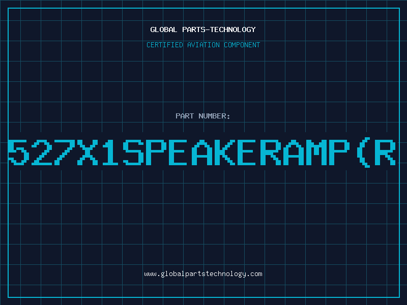 Aviation Part 527X1SPEAKERAMPR