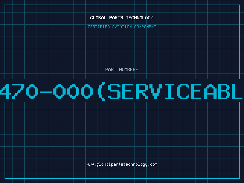 Aviation Part 528-0470-000(serviceablepart