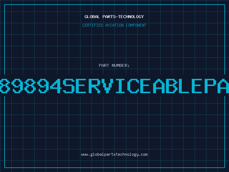 Aviation Part 5289894serviceablepart