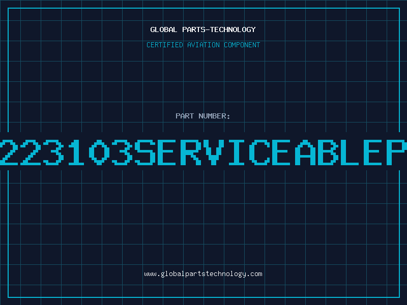 Aviation Part 529223103serviceablepart
