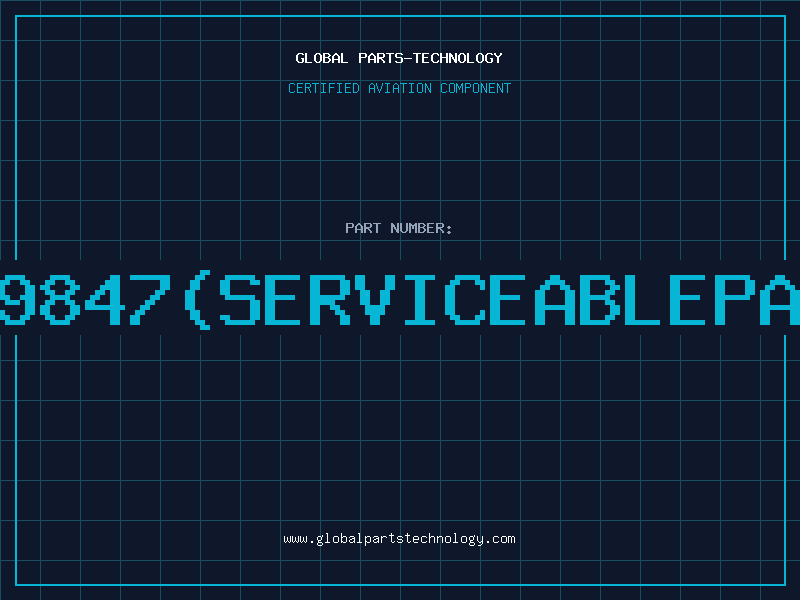 Aviation Part 529847serviceablepart