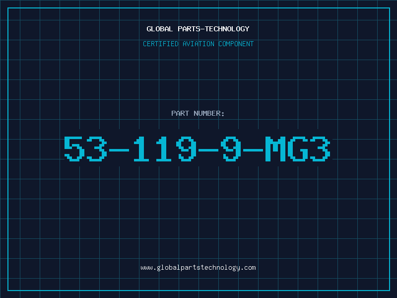 Aviation Part 53-119-9-MG3