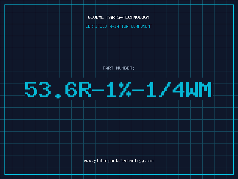Aviation Part 53.6R-1%-1/4WM