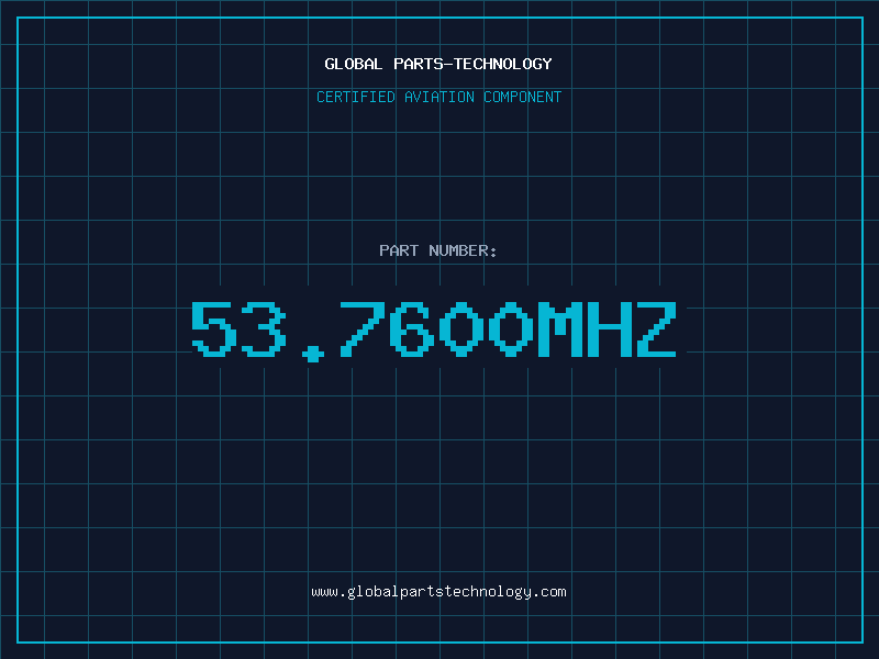 Aviation Part 53.7600MHZ