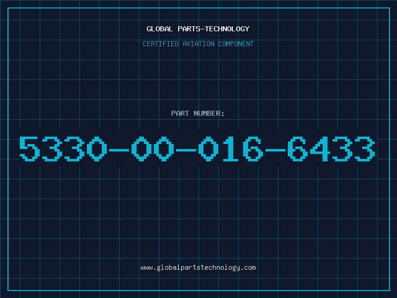 Aviation Part 5330-00-016-6433