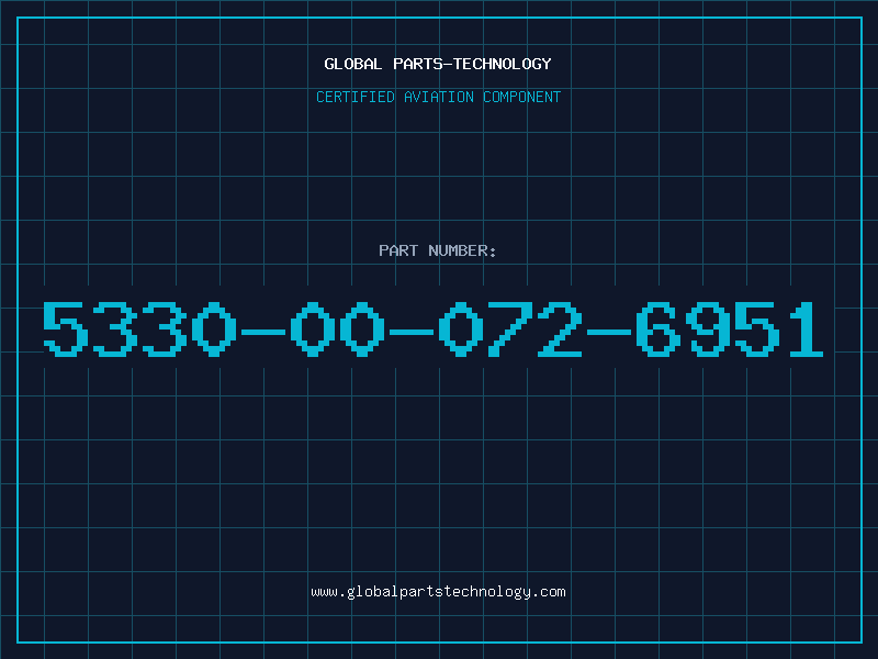 Aviation Part 5330-00-072-6951