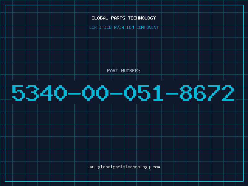 Aviation Part 5340-00-051-8672