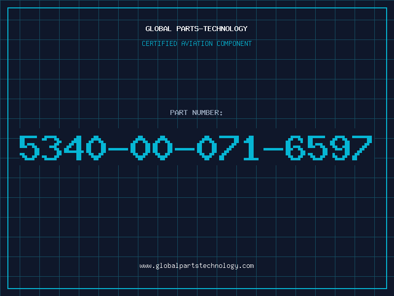 Aviation Part 5340-00-071-6597