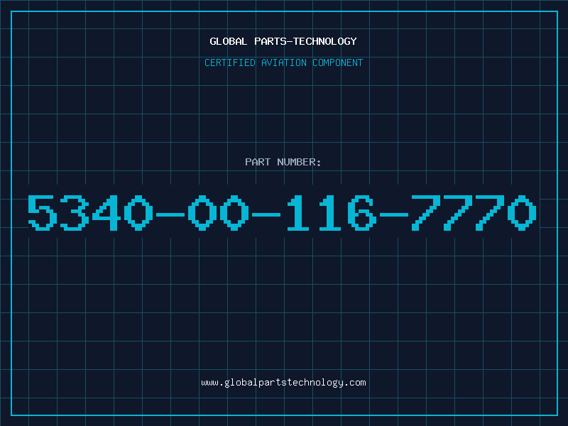Aviation Part 5340-00-116-7770