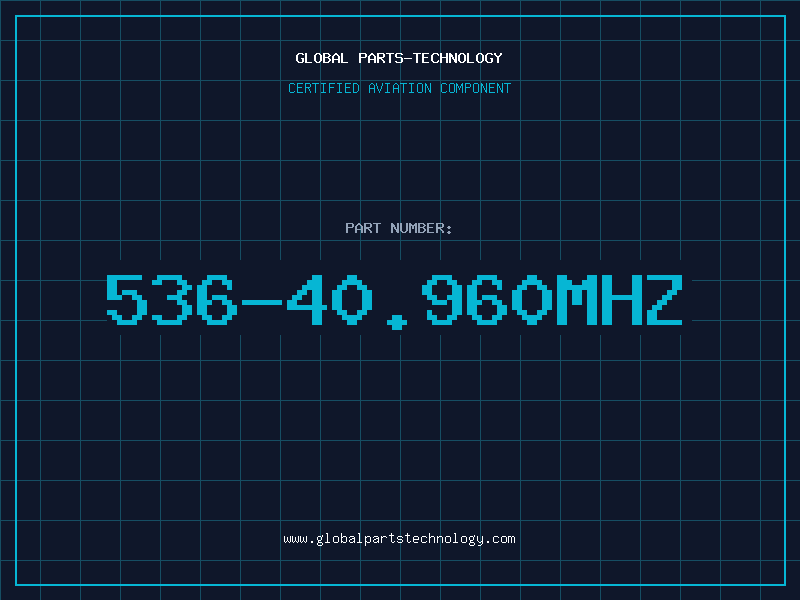 Aviation Part 536-40.960MHZ