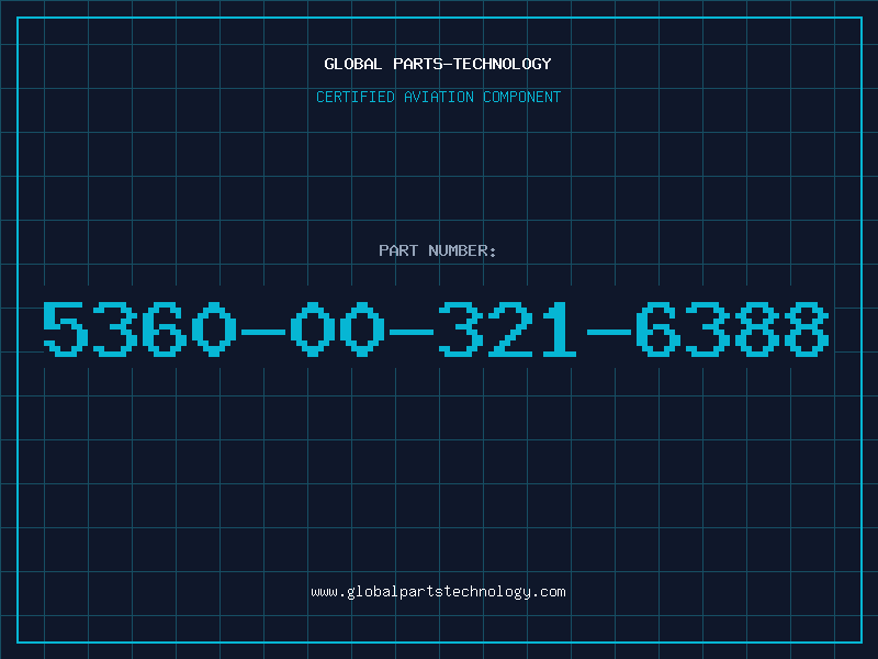 Aviation Part 5360-00-321-6388