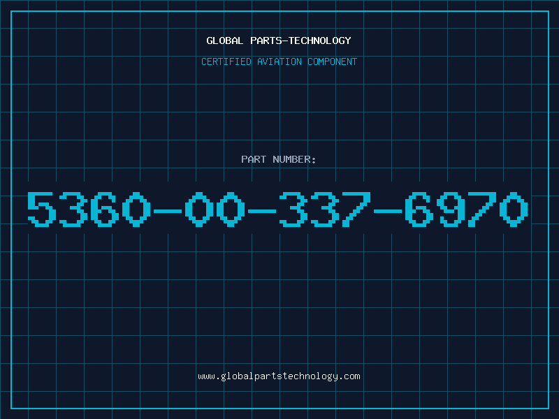 Aviation Part 5360-00-337-6970