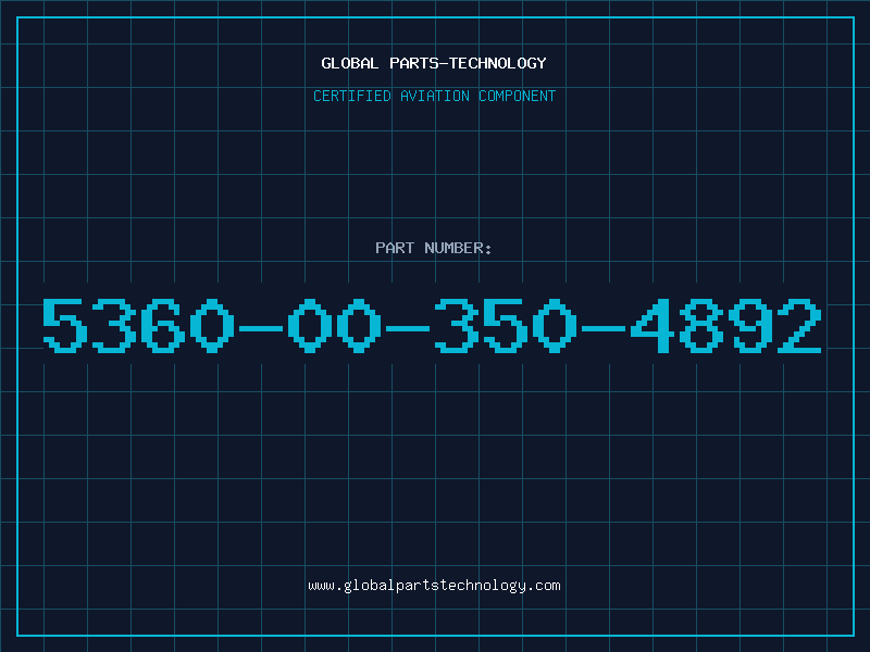 Aviation Part 5360-00-350-4892