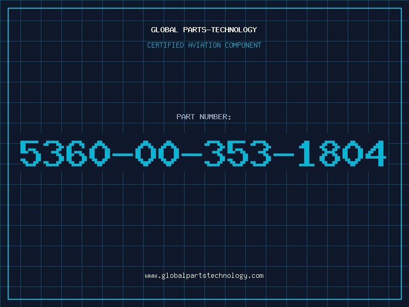 Aviation Part 5360-00-353-1804