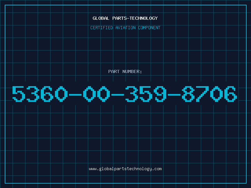 Aviation Part 5360-00-359-8706