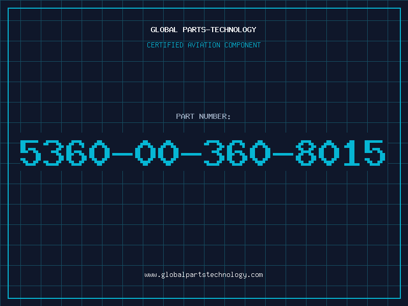 Aviation Part 5360-00-360-8015