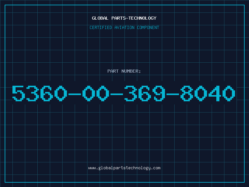 Aviation Part 5360-00-369-8040