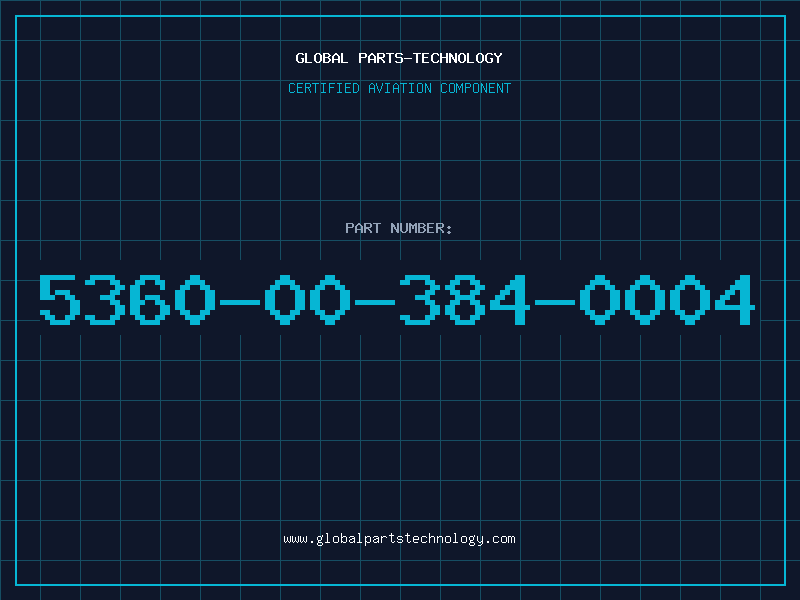 Aviation Part 5360-00-384-0004