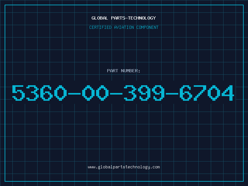 Aviation Part 5360-00-399-6704