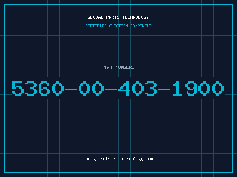 Aviation Part 5360-00-403-1900
