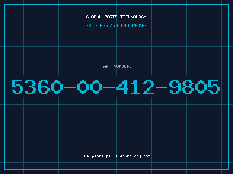 Aviation Part 5360-00-412-9805