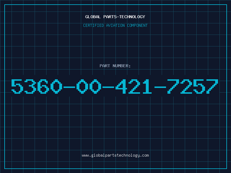 Aviation Part 5360-00-421-7257