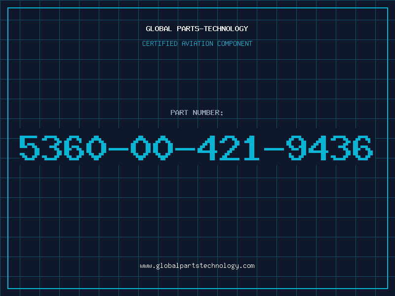 Aviation Part 5360-00-421-9436