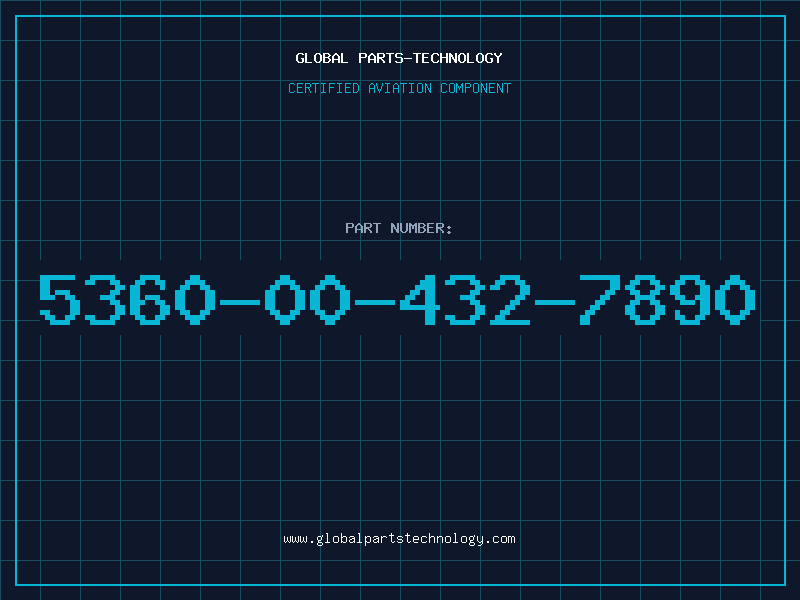 Aviation Part 5360-00-432-7890