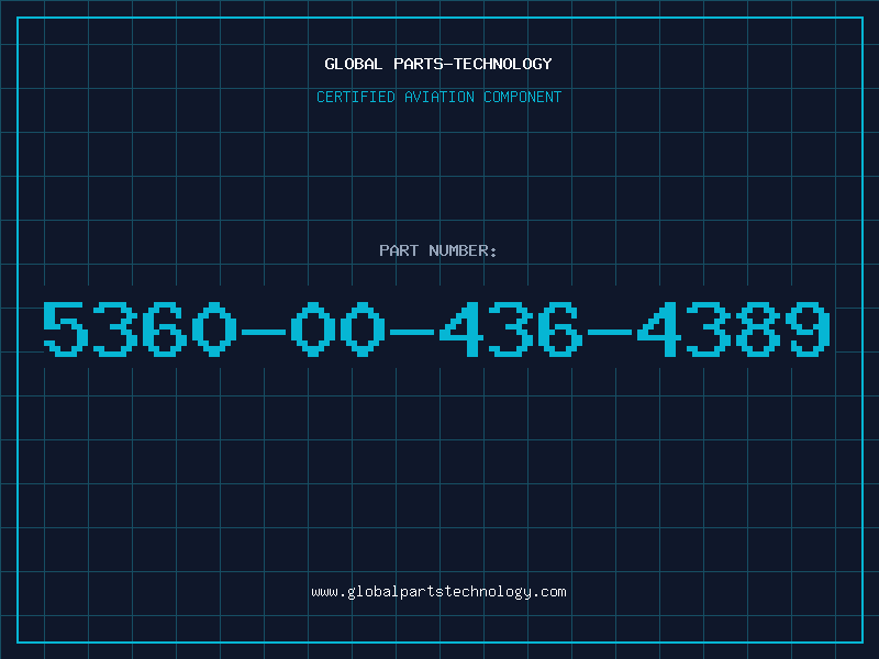 Aviation Part 5360-00-436-4389